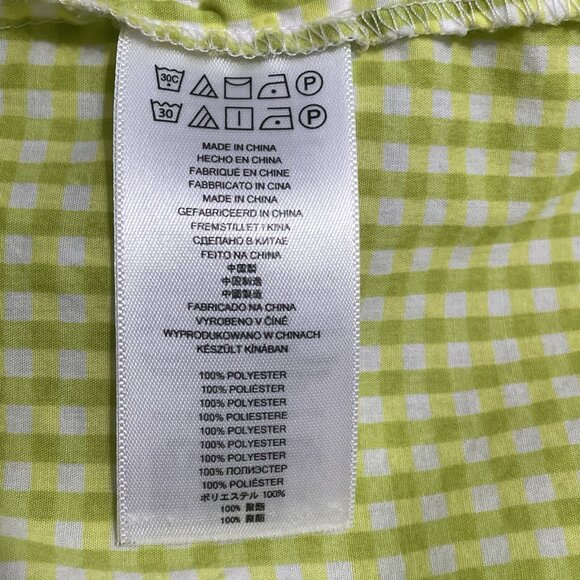 Michael Michael Kors Shirt Size Small Checkered Adjustable Sleeve Button Up - Picture 6 of 6